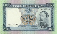 50 Escudos Fontes Pereira de Melo 1960
